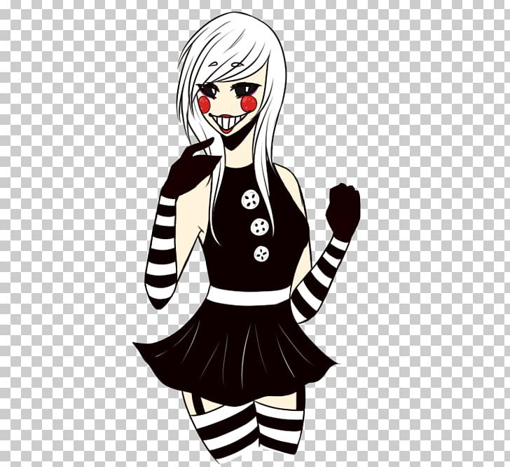 Five Nights At Freddy's 2 Five Nights At Freddy's: Sister Location Five Nights At Freddy's 4 Marionette PNG, Clipart, Anime, Art, Black, Black Hair, Character Free PNG Download