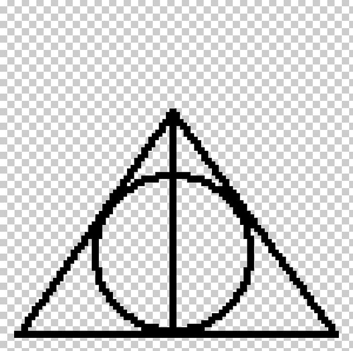 Harry Potter And The Deathly Hallows Symbol Sign Hogwarts PNG, Clipart, Abziehtattoo, Angle, Area, Black, Black And White Free PNG Download