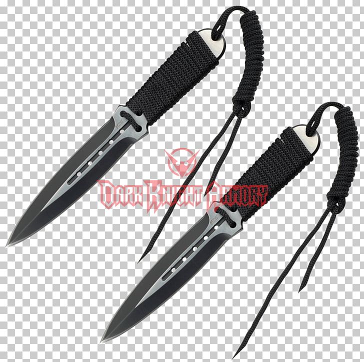Throwing Knife Hunting & Survival Knives Bowie Knife Utility Knives PNG, Clipart, Black, Blade, Bowie Knife, Cold Weapon, Cord Free PNG Download