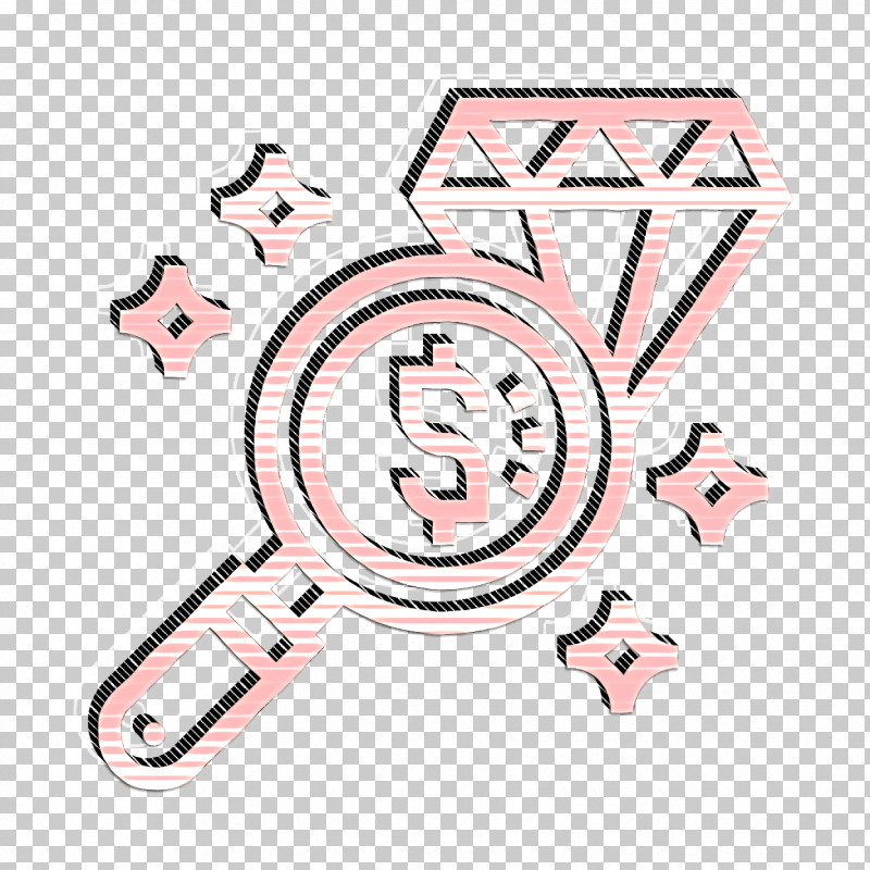 Research Icon Saving And Investment Icon Diamond Icon PNG, Clipart, Diamond Icon, Pink, Research Icon, Saving And Investment Icon Free PNG Download