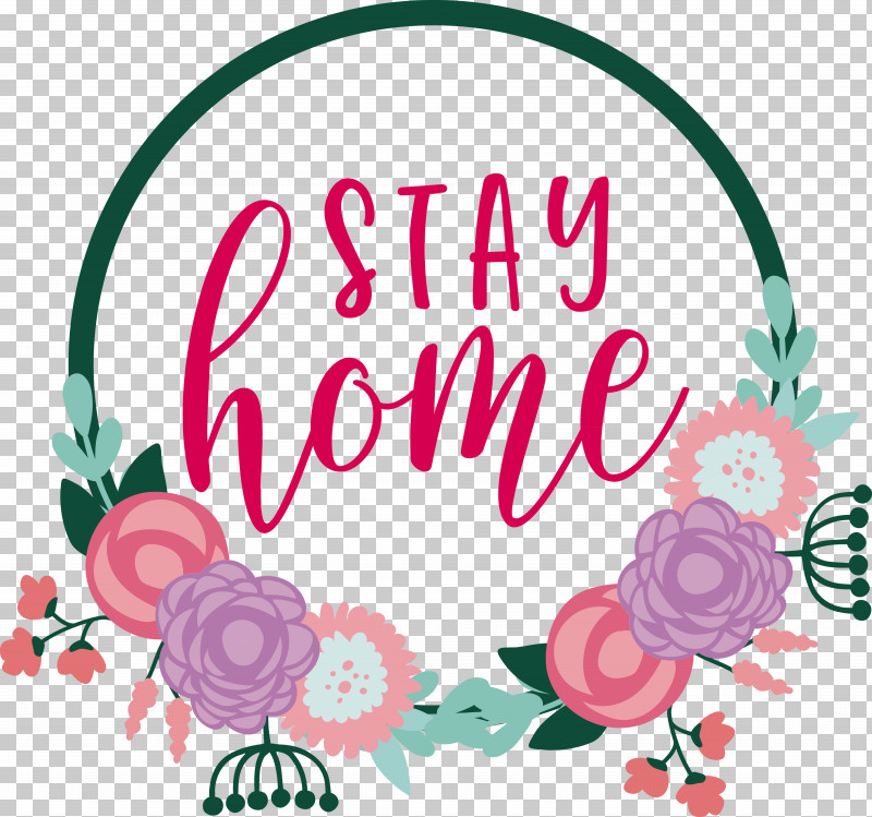 STAY HOME PNG, Clipart, Analytic Trigonometry And Conic Sections, Circle, Floral Design, Flower, Logo Free PNG Download