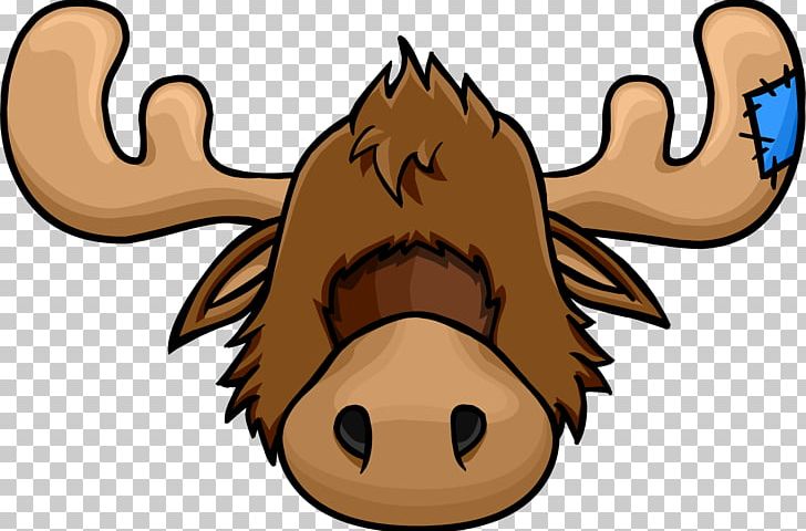 Club Penguin: Elite Penguin Force Moose YouTube PNG, Clipart, Animals, Carnivoran, Cartoon, Cattle Like Mammal, Club Penguin Free PNG Download