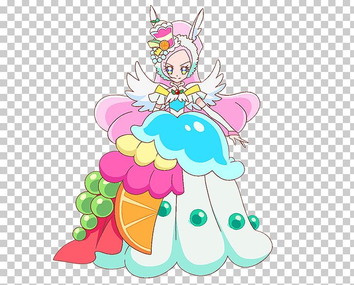 Parfait Pretty Cure Asahi Broadcasting Corporation Television Show Toei Television Production PNG, Clipart, Art, Fairy, Fictional Character, Flower, Flowering Plant Free PNG Download