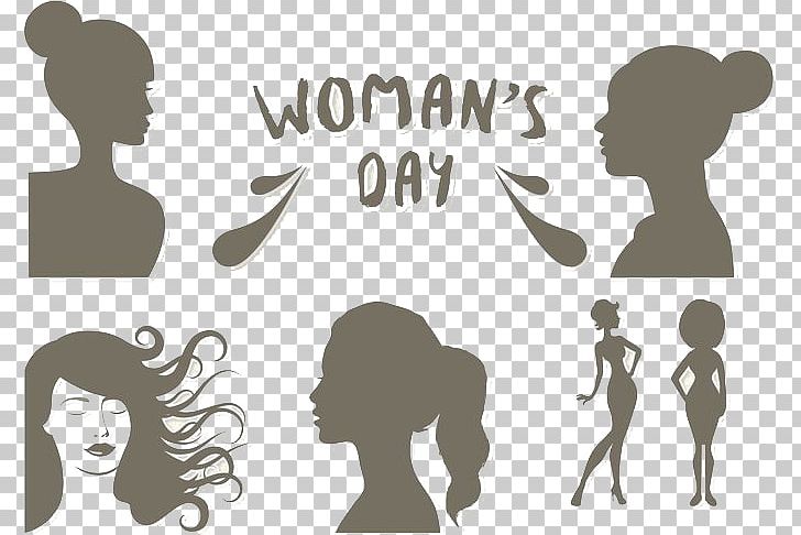 International Womens Day Woman Illustration PNG, Clipart, Black, Brand, Childrens Day, Collection, Communication Free PNG Download
