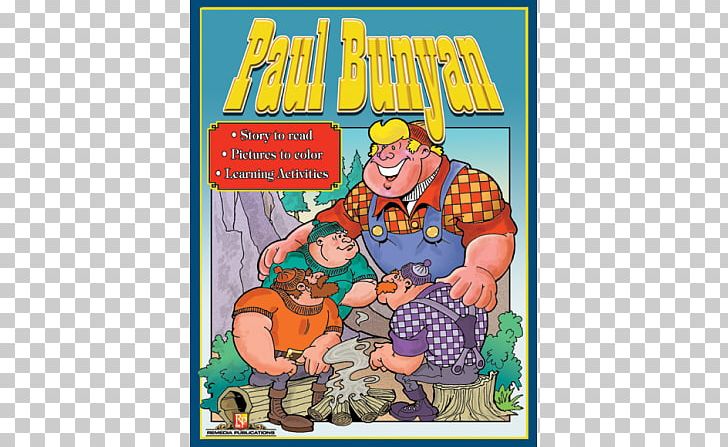 Paul Bunyan E-book Cartoon Vegetarian Cuisine PNG, Clipart, Behavior, Book, Cartoon, Character, Color Free PNG Download
