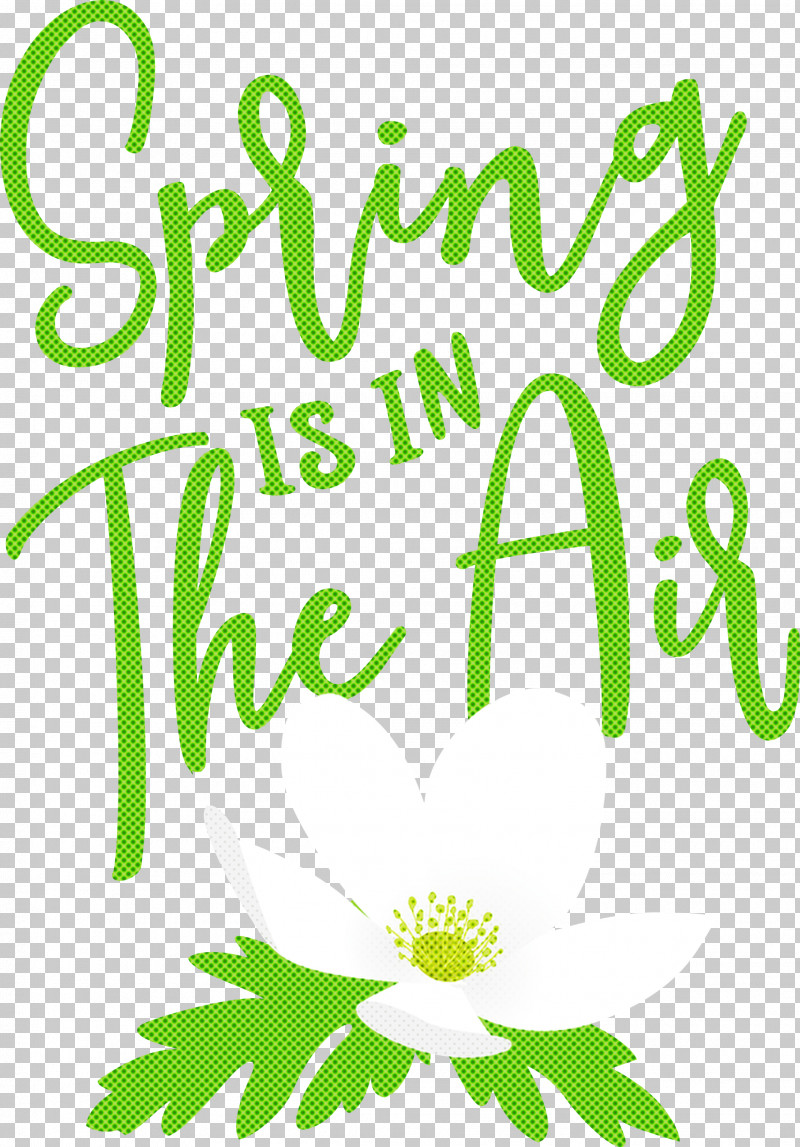 Spring Spring Is In The Air PNG, Clipart, Flower, Leaf, Line, Logo, M Free PNG Download