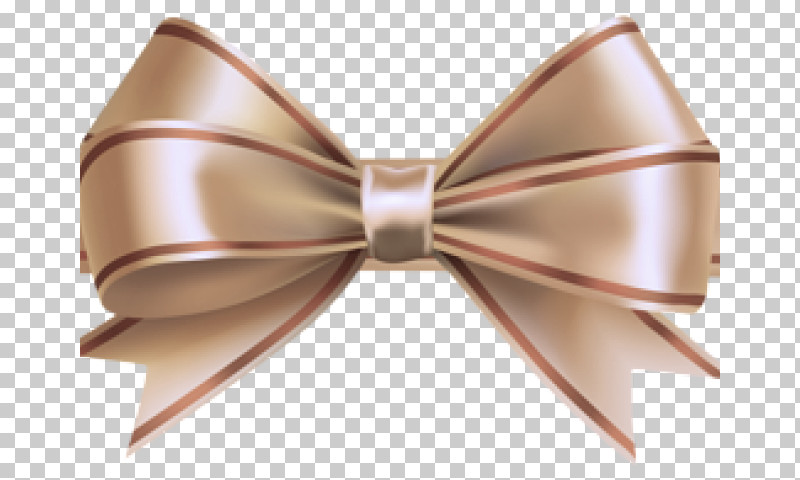 Bow Tie PNG, Clipart, Beige, Bow Tie, Metal, Ribbon, Satin Free PNG Download