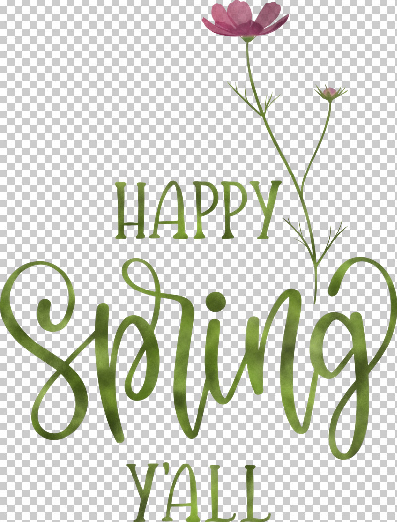 Happy Spring Spring PNG, Clipart, Cut Flowers, Floral Design, Happy Spring, Logo, Meetme Free PNG Download