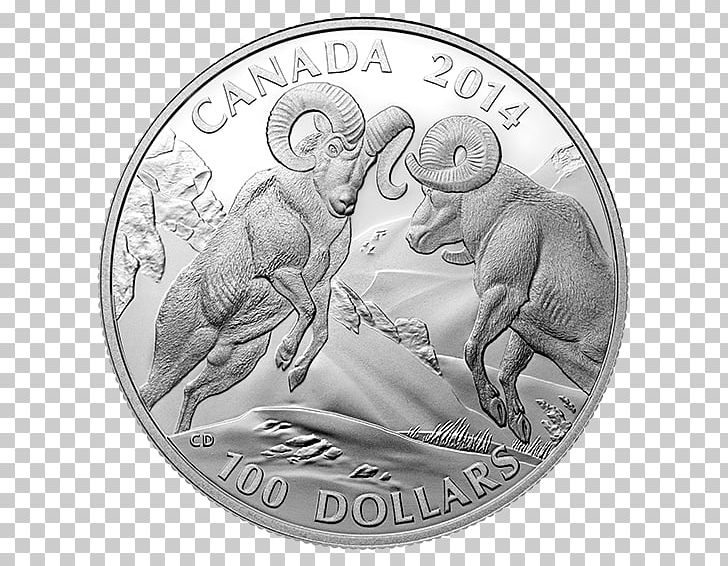 Canada Silver Coin United States One Hundred-dollar Bill Dollar Coin PNG, Clipart, Black And White, Canada, Canadian Dollar, Coin, Currency Free PNG Download