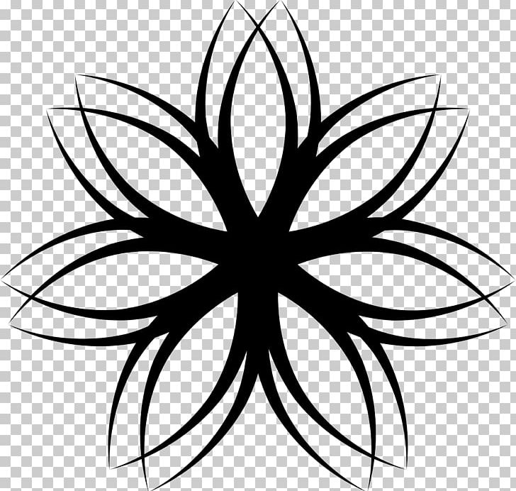 Line Art Flower PNG, Clipart, Artwork, Black And White, Circle, Computer Icons, Display Resolution Free PNG Download