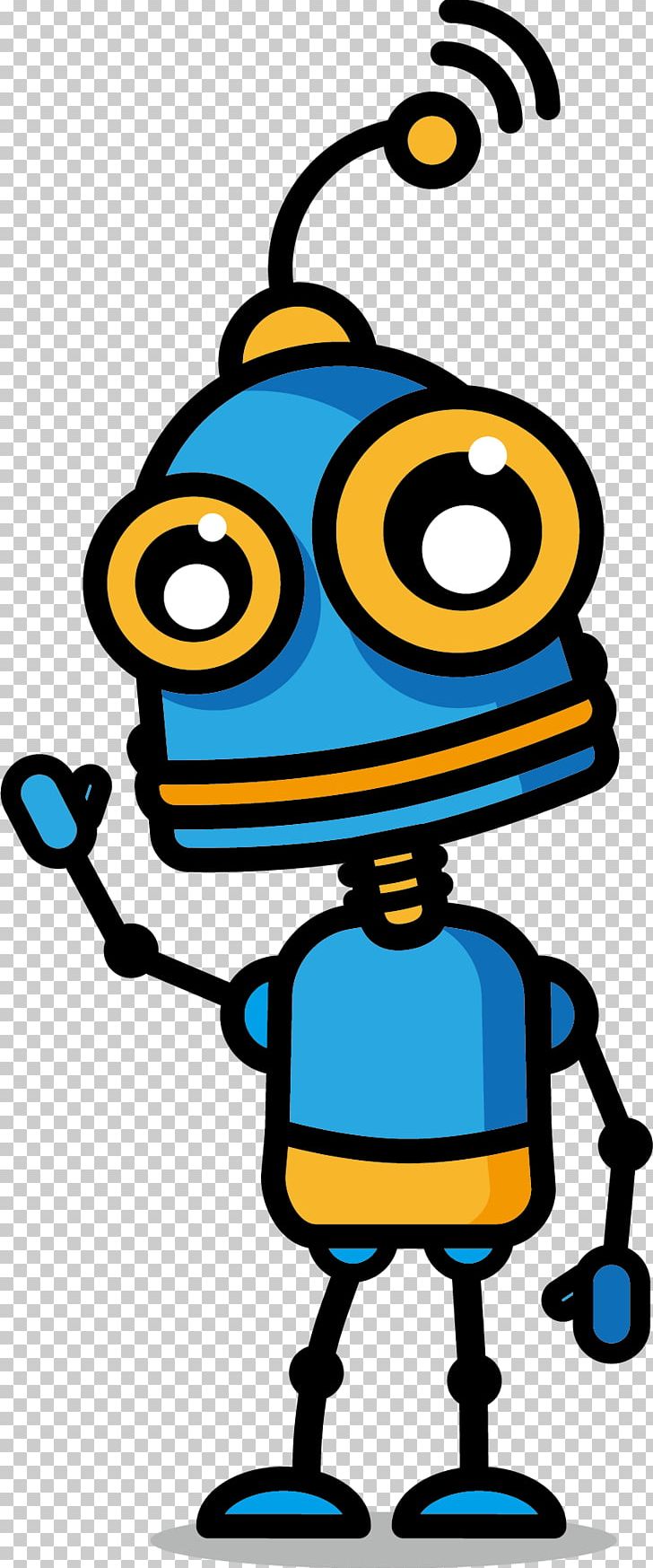 Logo Robot PNG, Clipart, Antenna, Artwork, Big Eyes, Blue, Blue Abstract Free PNG Download