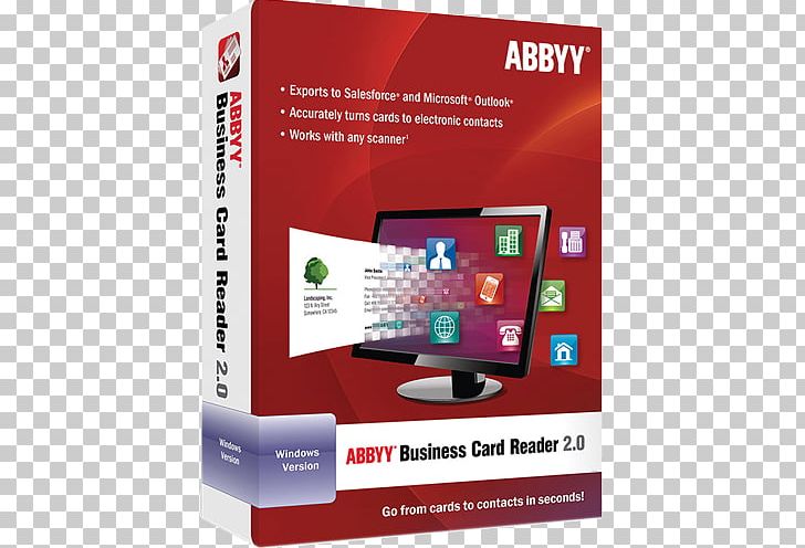 Card Reader FineReader Business Cards ABBYY Computer Software PNG, Clipart, Abbyy, Brand, Business, Business Cards, Card Reader Free PNG Download