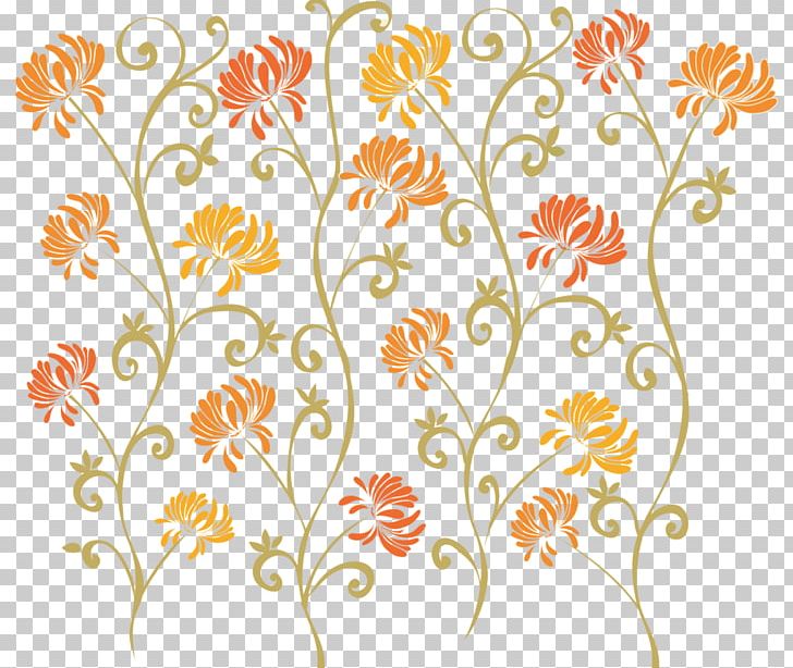 Floral Design Flower Line PNG, Clipart, Area, Art, Branch, Chrysanthemum, Drawing Free PNG Download