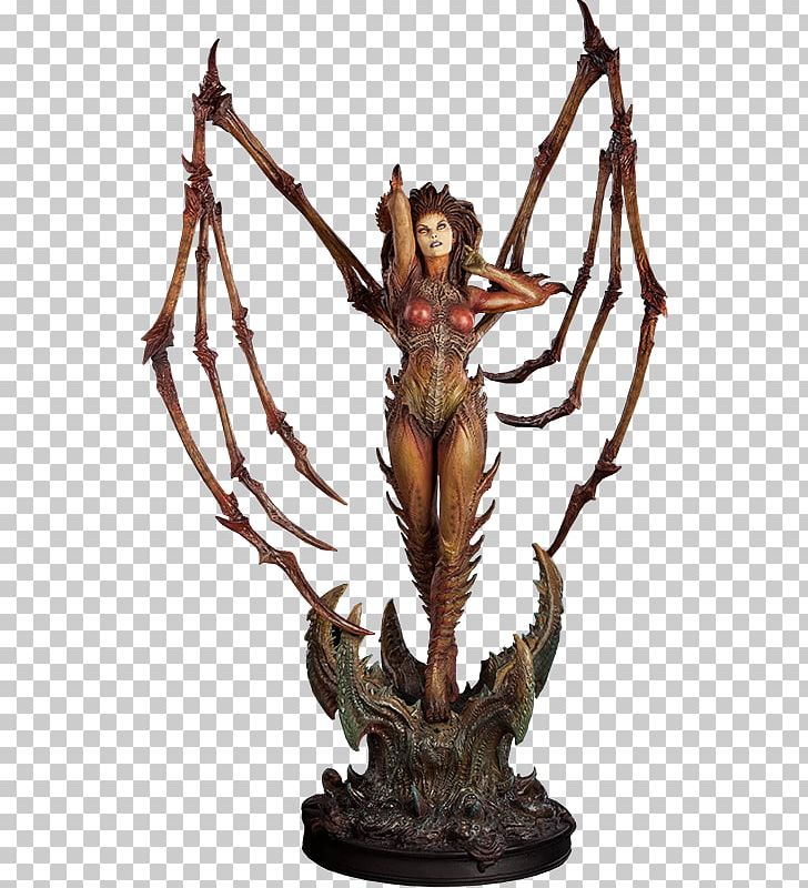 StarCraft II: Legacy Of The Void Diablo Sarah Kerrigan Blizzard Entertainment PNG, Clipart, Bronze, Bronze Sculpture, Fictional Character, Figurine, Others Free PNG Download