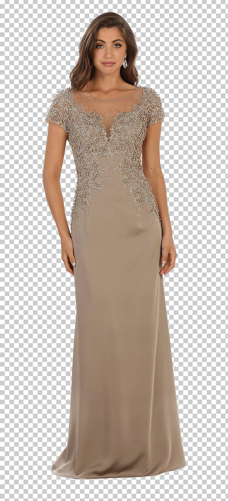 Wedding Dress Evening Gown Cocktail Dress PNG, Clipart, Beige, Bridal Clothing, Bridal Party Dress, Bride, Clothing Free PNG Download