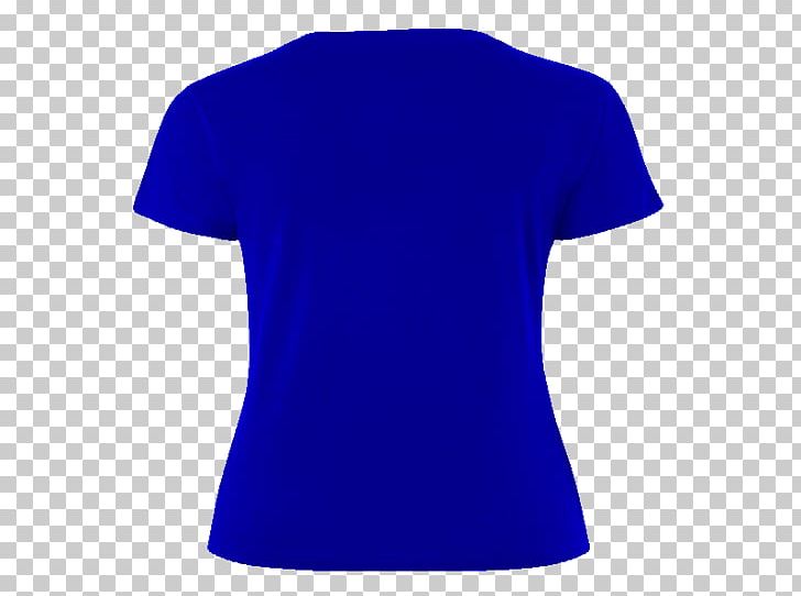T-shirt Shoulder Sleeve PNG, Clipart, Active Shirt, Blue, Clothing, Cobalt Blue, Electric Blue Free PNG Download