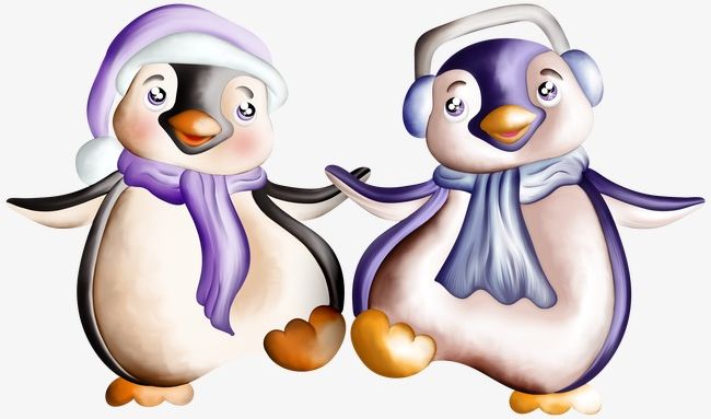 Purple Cute Cartoon Penguin PNG, Clipart, Cartoon Clipart, Cute, Cute Clipart, Cute Penguin, Hat Free PNG Download