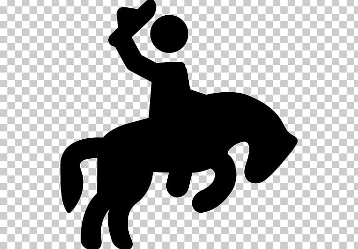 Rodeo Computer Icons Sport PNG, Clipart, Black, Bull Riding, Carnivoran, Cat Like Mammal, Compute Free PNG Download
