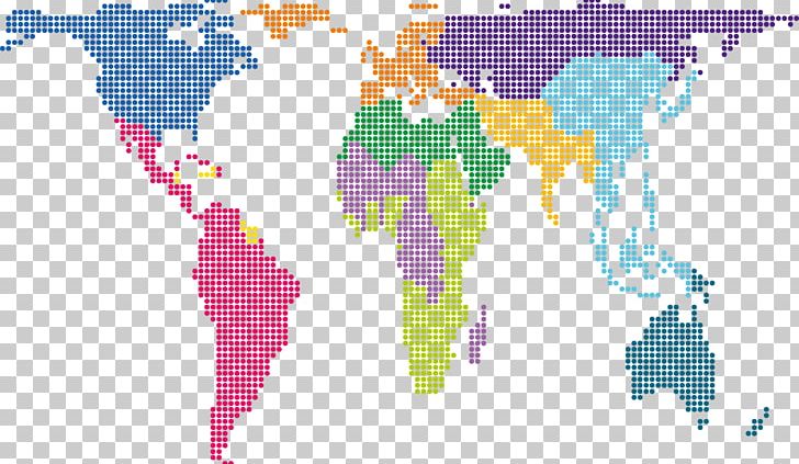 World Map World Map Gall–Peters Projection PNG, Clipart, Aitoff Projection, Area, Art, Border, Dotted Map Free PNG Download