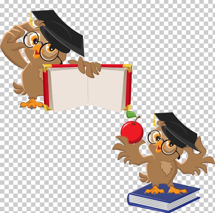 Teacher Little Owl Drawing Illustration PNG, Clipart, Animals, Art, Bird, Blackboard, Cartoon Free PNG Download