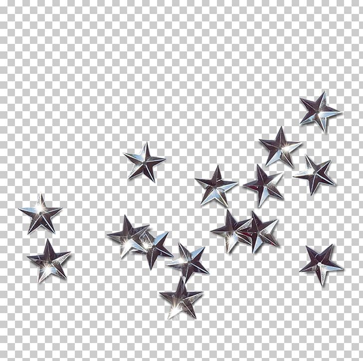 Star Silver Icon PNG, Clipart, Adobe Illustrator, Angle, Buckle, Christmas Decoration, Creative Free PNG Download
