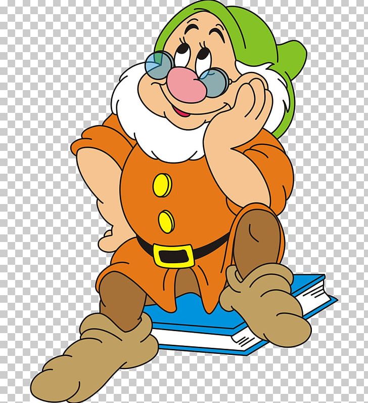 sleepy dwarf clipart