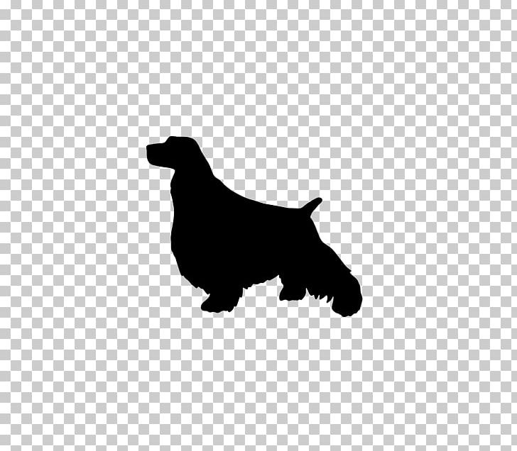 Dog Breed English Cocker Spaniel English Springer Spaniel Flat-Coated Retriever Field Spaniel PNG, Clipart, Black, Black And White, Carnivoran, Dog, Dog Breed Free PNG Download