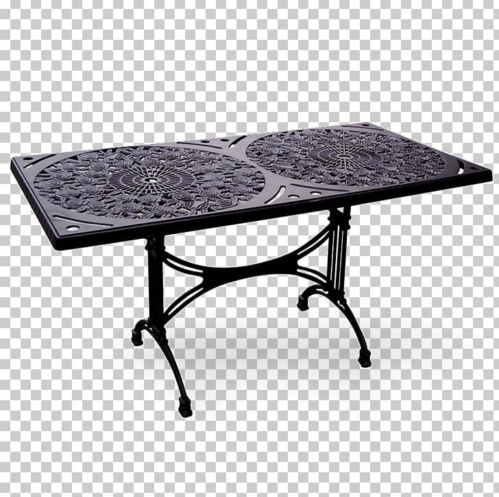 Table Garden Furniture Bench Matbord PNG, Clipart, Angle, Bench, Black, Cast Iron, Chair Free PNG Download