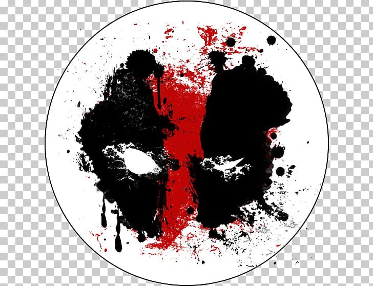 Deadpool Spider-Man Painting Art Drawing PNG, Clipart, Art, Blood, Casus Belli, Circle, Comics Free PNG Download