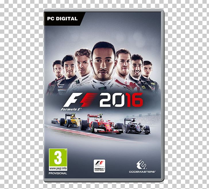 F1 2016 2016 Formula One World Championship Video Game Xbox One PlayStation 4 PNG, Clipart, Brand, Codemasters, Computer, Computer Software, Dvd Free PNG Download