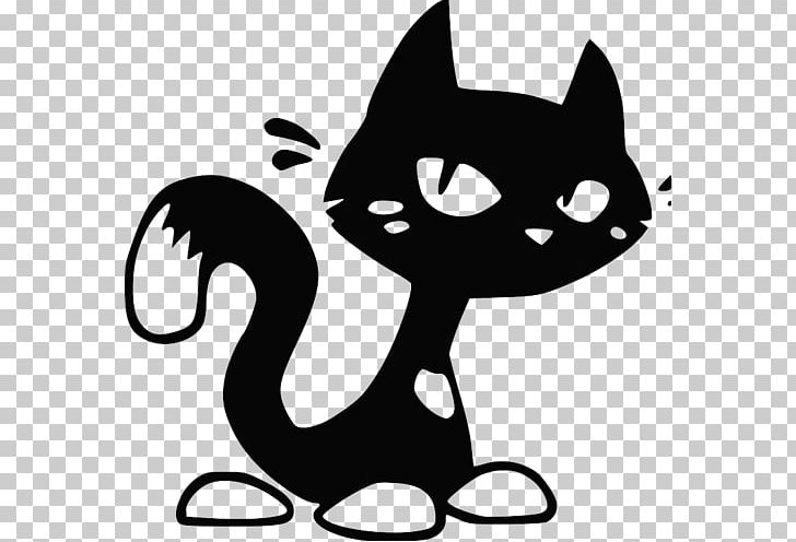 Whiskers Kitten Black Cat Domestic Short-haired Cat PNG, Clipart, Animals, Artwork, Black, Carnivoran, Cartoon Free PNG Download