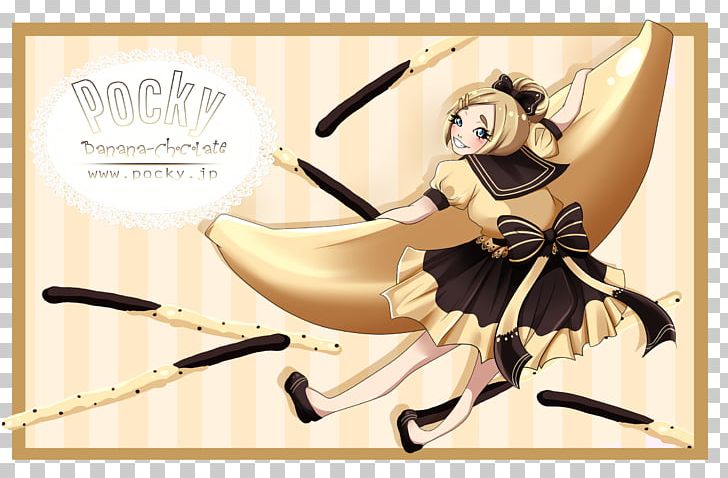 Pocky Chocolate Art PNG, Clipart, Anime, Art, Banana, Calendar, Cartoon Free PNG Download