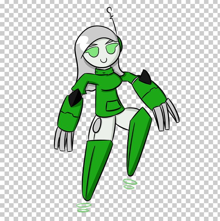 Leaf Green Cartoon PNG, Clipart, Artwork, Cartoon, Character, Female Robot, Fiction Free PNG Download