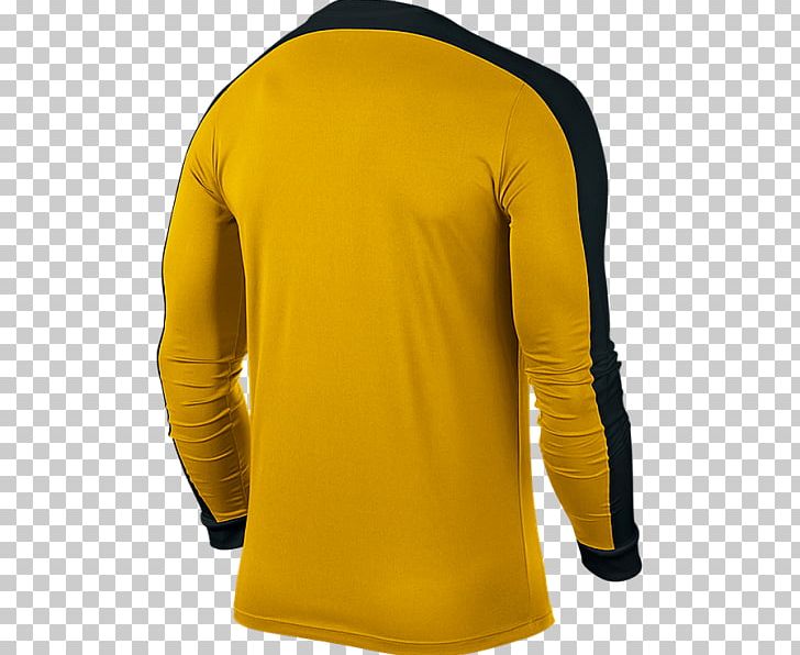 T-shirt Cycling Jersey Sleeve Nike Yellow PNG, Clipart, Active Shirt ...