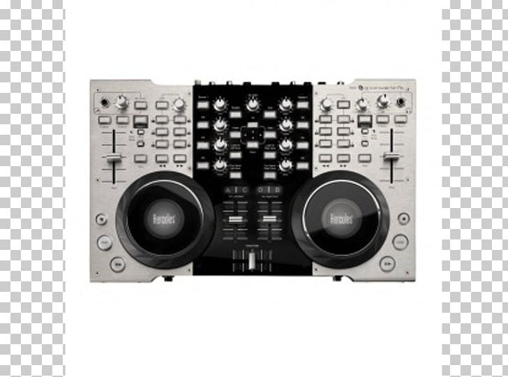 DJ Controller Disc Jockey Audio Mixers Virtual DJ DJ Mixer PNG, Clipart, Audio Equipment, Audio Mixers, Audio Mixing, Audio Receiver, Disc Jockey Free PNG Download