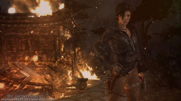 Lara Croft: Tomb Raider Lara Croft: Tomb Raider Fan Art Video Game PNG, Clipart, Art, Bonfire, Character, Computer Wallpaper, Concept Art Free PNG Download