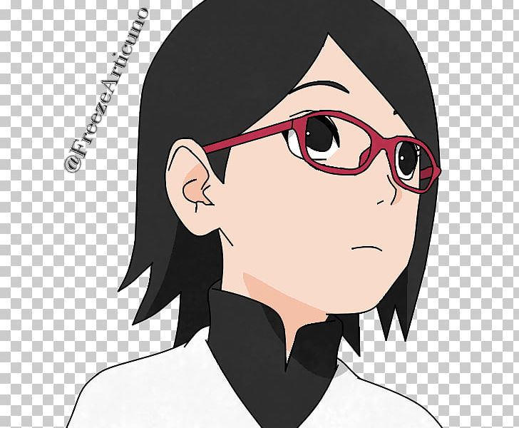 Sarada Uchiha Sakura Haruno Sasuke Uchiha Naruto Uzumaki Karin PNG, Clipart, Anime, Art, Black Hair, Cartoon, Eye Free PNG Download