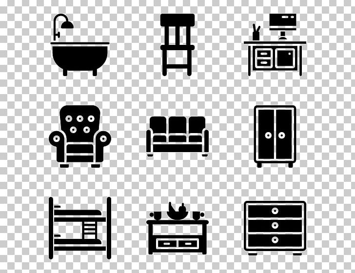 Computer Icons Symbol PNG, Clipart, Area, Armchair, Black, Black And White, Brand Free PNG Download