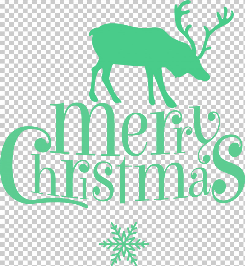 Reindeer PNG, Clipart, Antler, Deer, Green Merry Christmas, Line, Logo Free PNG Download