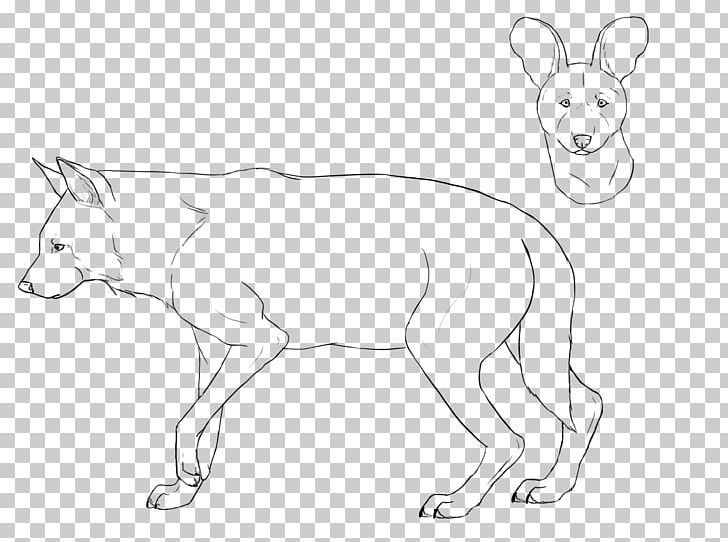 Dog Breed Red Fox Hare Whiskers PNG, Clipart, African Wild Dog, Animal Figure, Animals, Artwork, Black And White Free PNG Download