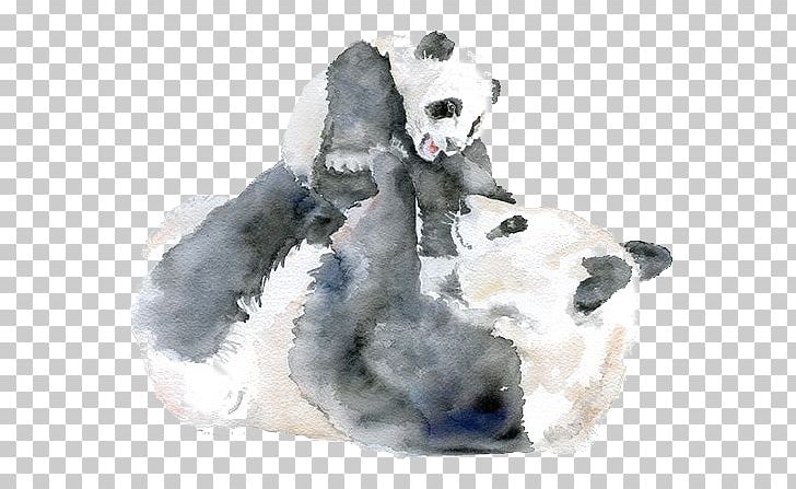 Giant Panda Watercolor Painting Infant Mother PNG, Clipart, Animal, Animals, Art, Baby Panda, Canvas Free PNG Download