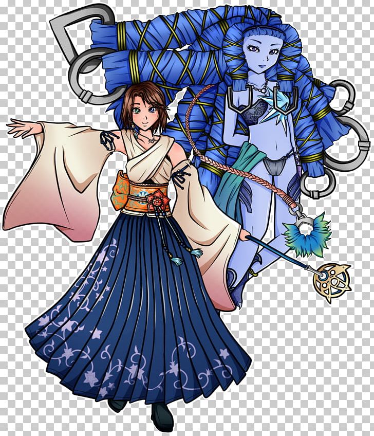 Final Fantasy X-2 Art Costume Drawing PNG, Clipart, Anime, Art, Cartoon, Chibi, Costume Free PNG Download
