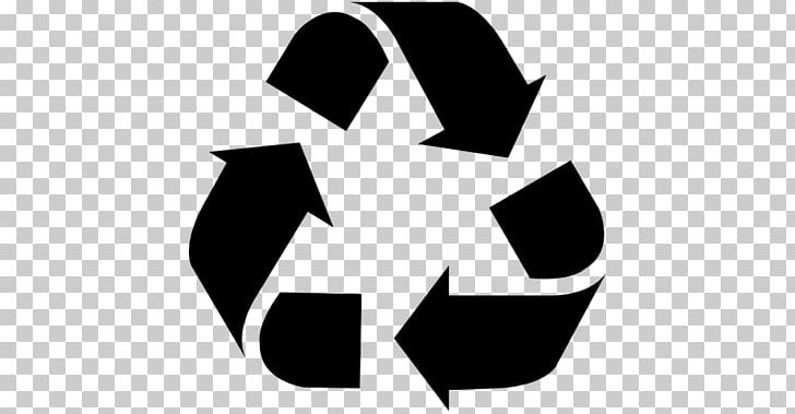 Recycling Symbol Logo Waste PNG, Clipart, Angle, Black And White, Brand, Circle, Decal Free PNG Download