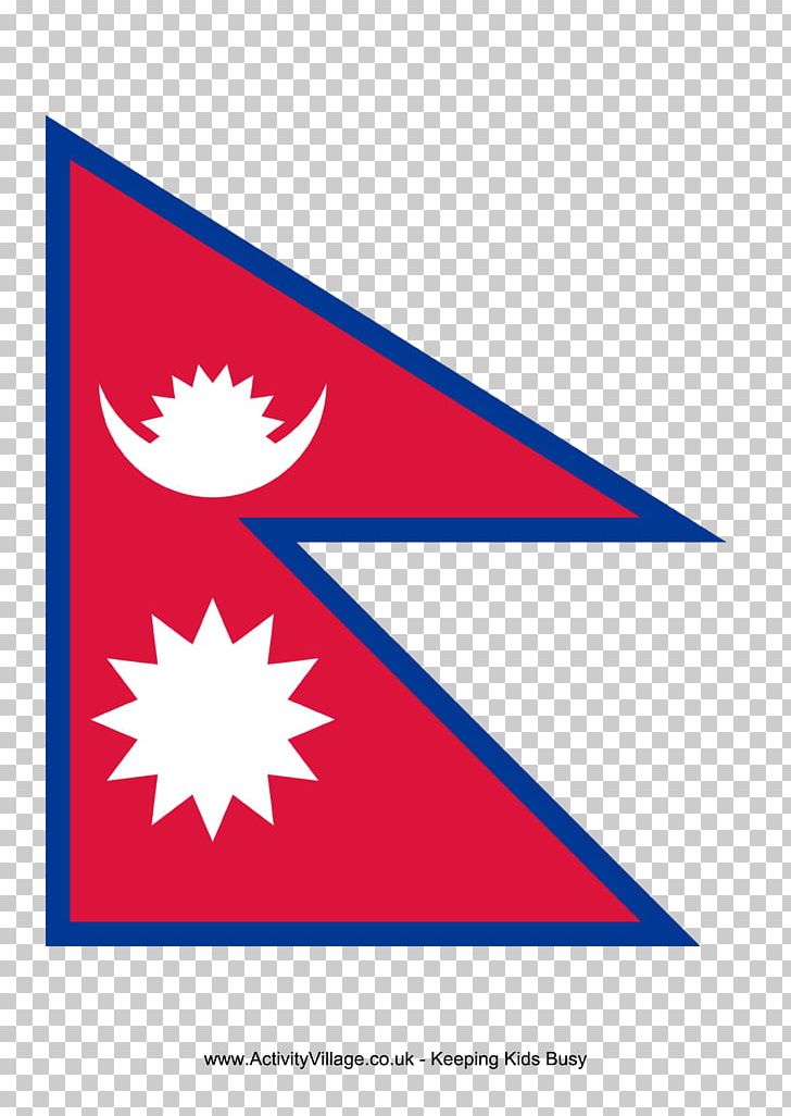 Flag Of Nepal National Flag Shutterstock PNG, Clipart, Angle, Area, Computer Icons, Depositphotos, Flag Free PNG Download