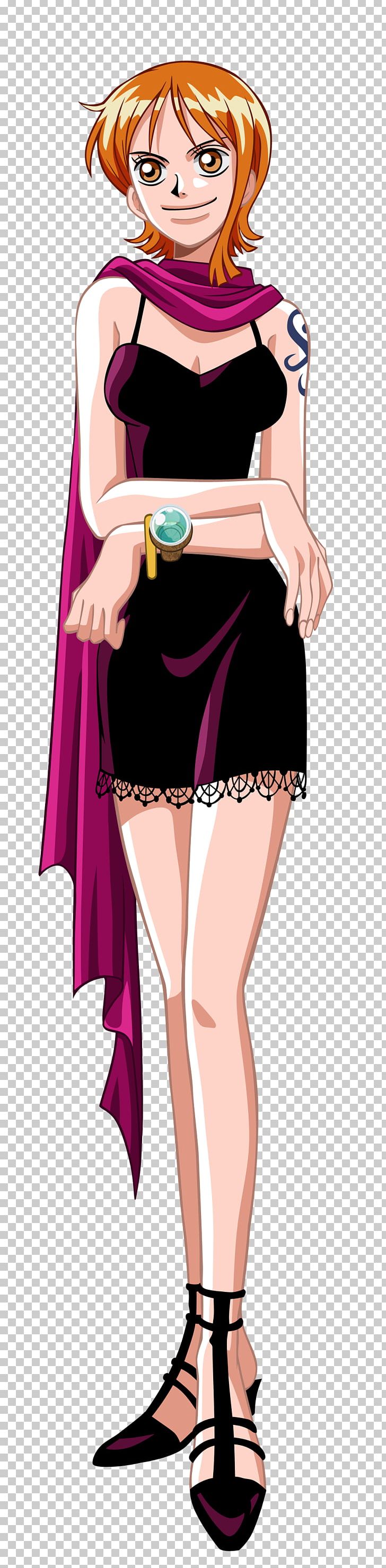 Nami Monkey D. Luffy Nico Robin One Piece Character PNG, Clipart, Anime, Art, Black Hair, Brown Hair, Cartoon Free PNG Download