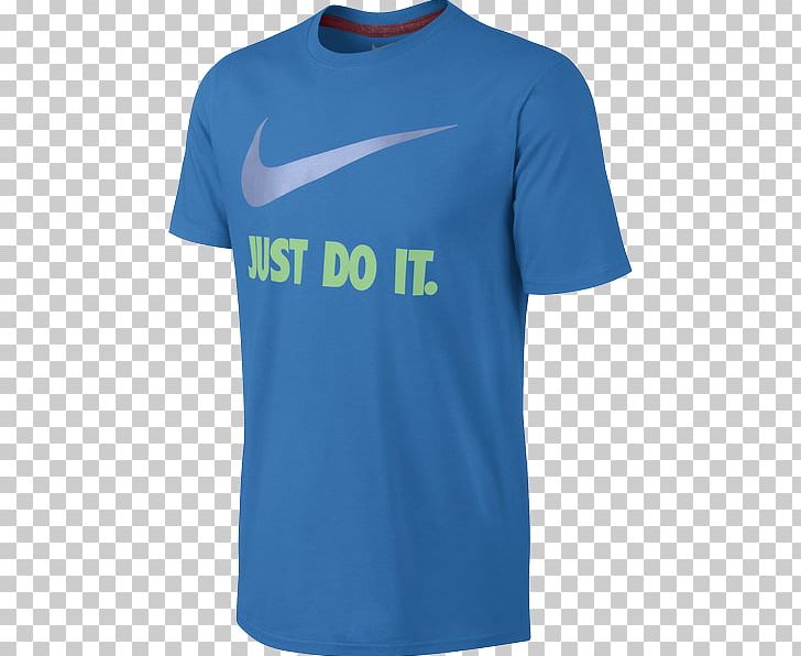 T-shirt Just Do It Clothing Sizes Nike PNG, Clipart, Active Shirt, Air Jordan, Aqua, Azure, Blue Free PNG Download