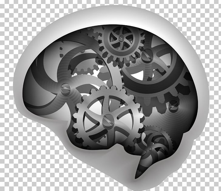 Human Brain Gear Euclidean PNG, Clipart, Alloy Wheel, Automobile Mechanic, Black And White, Brain, Cerebrum Free PNG Download