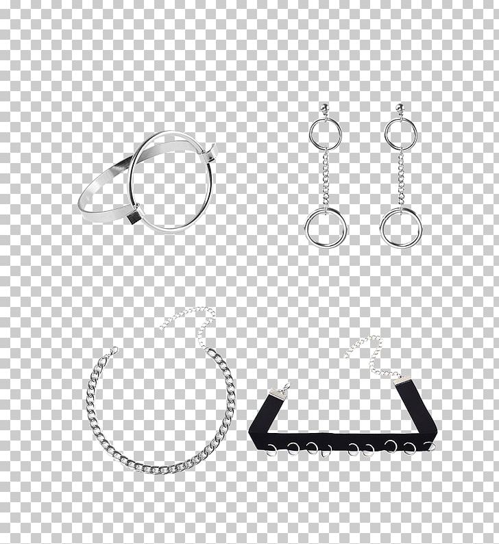 Earring Silver Body Jewellery Necklace PNG, Clipart, Alloy, Body Jewellery, Body Jewelry, Circle, Earring Free PNG Download
