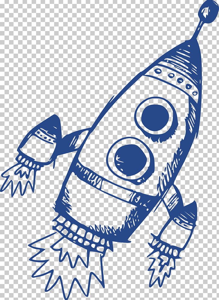 Rocket Launch Spacecraft PNG, Clipart, Artwork, Black And White, Cartoon, Computer Icons, Drawing Free PNG Download