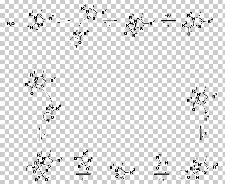 Thiamine Pyrophosphate Transketolase Reaction Mechanism Chemical Reaction PNG, Clipart, Aldehyde, Area, Black, Chemical Reaction, Chemistry Free PNG Download